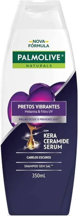 Palmolive Shampoo Naturals Iluminador Pretos 350Ml