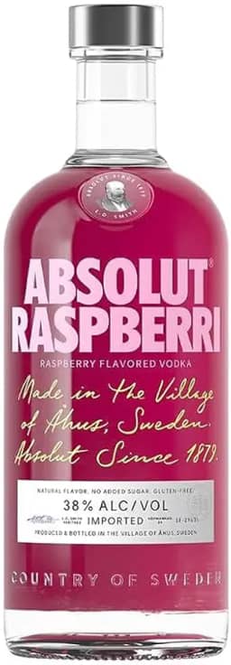 vodka imp absolut raspberri 750ml