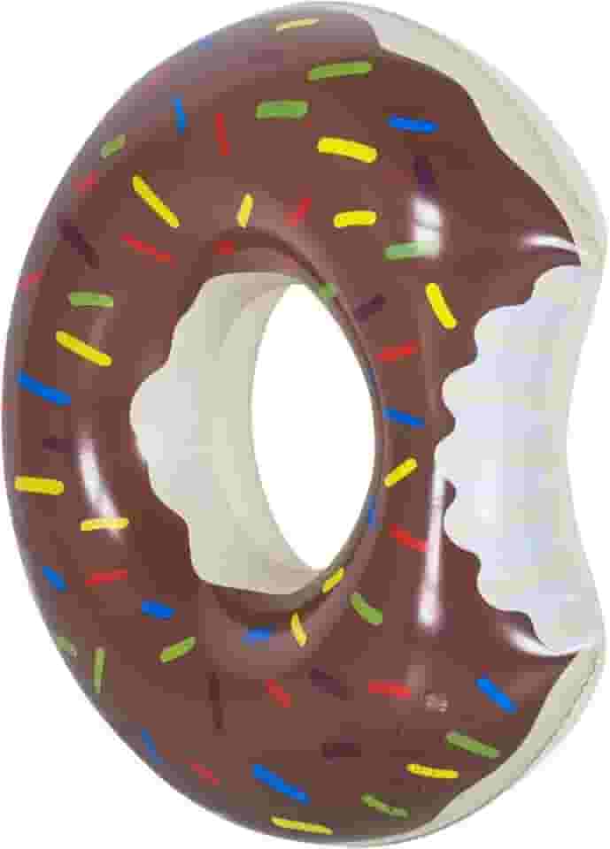 Boia Donuts Inflável Rosquinha Mordido Piscina Diversão Praia Original Premium