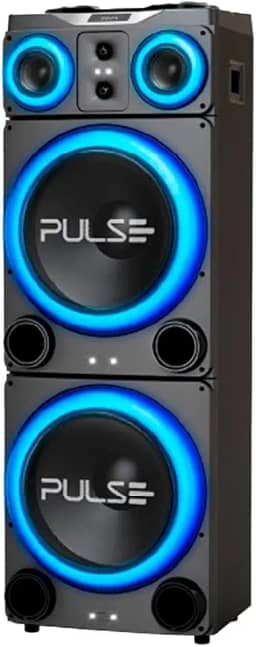 Caixa de Som Pulse Torre Double SP515 15 pol' LED Bluetooth- 3500w