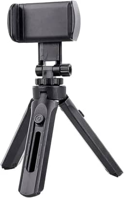 Mini Tripe Suporte para Celular Smartphone Universal De Mesa Articulado Tripod 360°