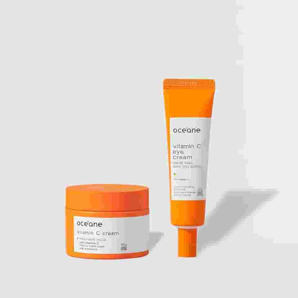 Kit Hidratação Vitamina C Olhos e Rosto (2 Produtos)