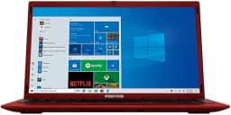 Notebook Positivo Motion Q464C Red Quad Core 4GB 64GB Tela 14' Windows10