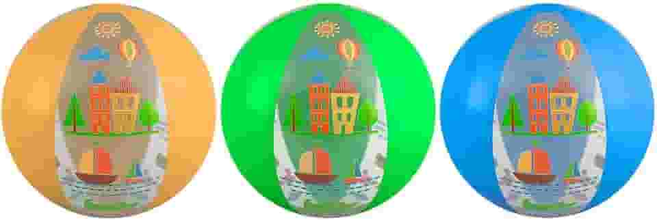 Mor - Bola Inflável 60cm Sortido