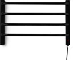 Aquecedor De Toalhas Térmico Pequeno Preto 220v Direito