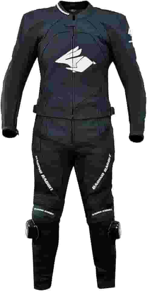 Macacão Couro Motociclista 2P - Le Mans - Racing Rabbit