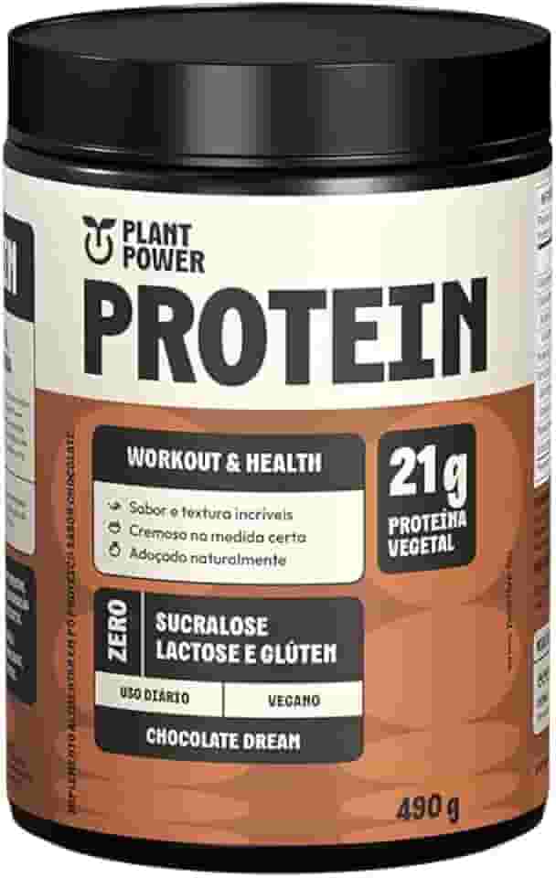 Proteína Vegana Chocolate Plant Power Protein - 490g
