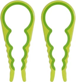 Evriholder Pacote com 2 abridores de pote fáceis de segurar, pacote com 2, cores podem variar