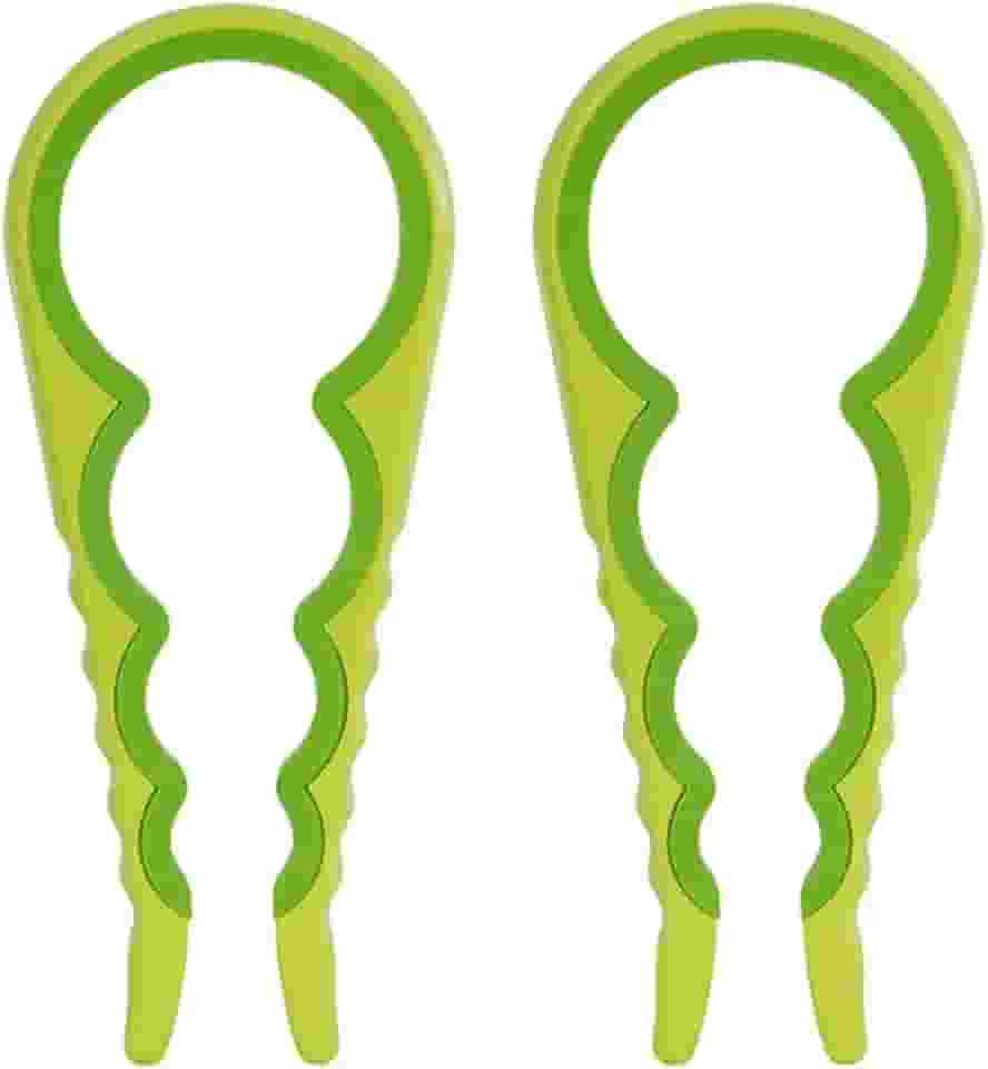 Evriholder Pacote com 2 abridores de pote fáceis de segurar, pacote com 2, cores podem variar