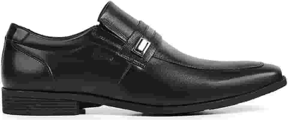 Sapato Ferracini social masc London BA4462 Couro sem cadarço