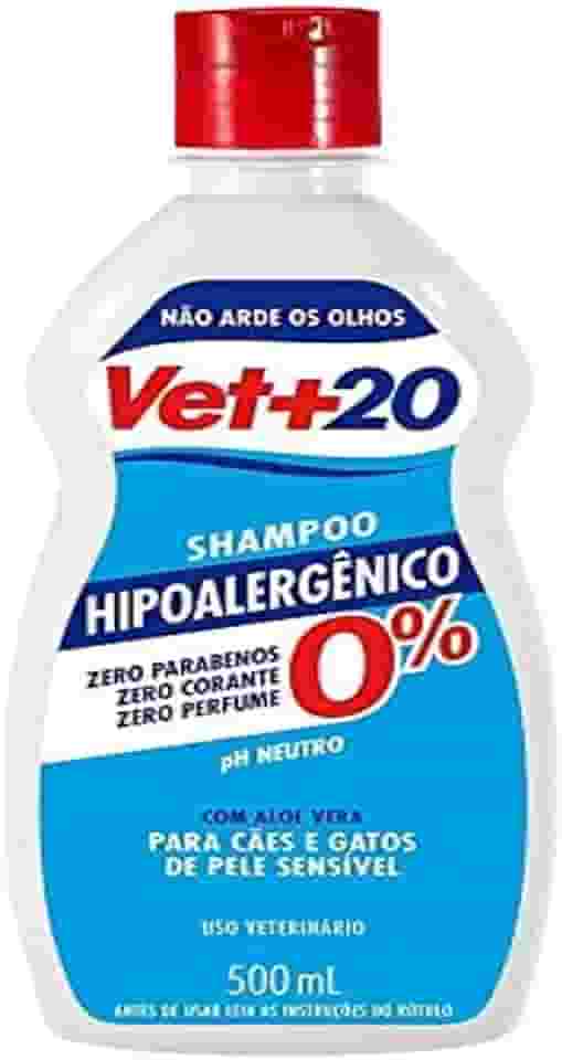 Vet+20 - Shampoo Hipoalergenico - 500 ml