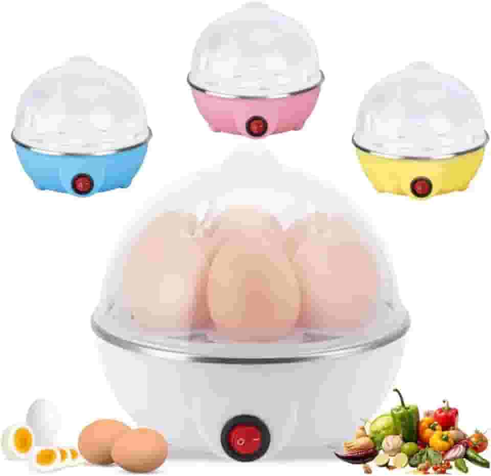 Cozedor de Ovos Elétrico – Máquina Elétrica para Cozinhar até 7 Ovos | Prático e Rápido | 110V