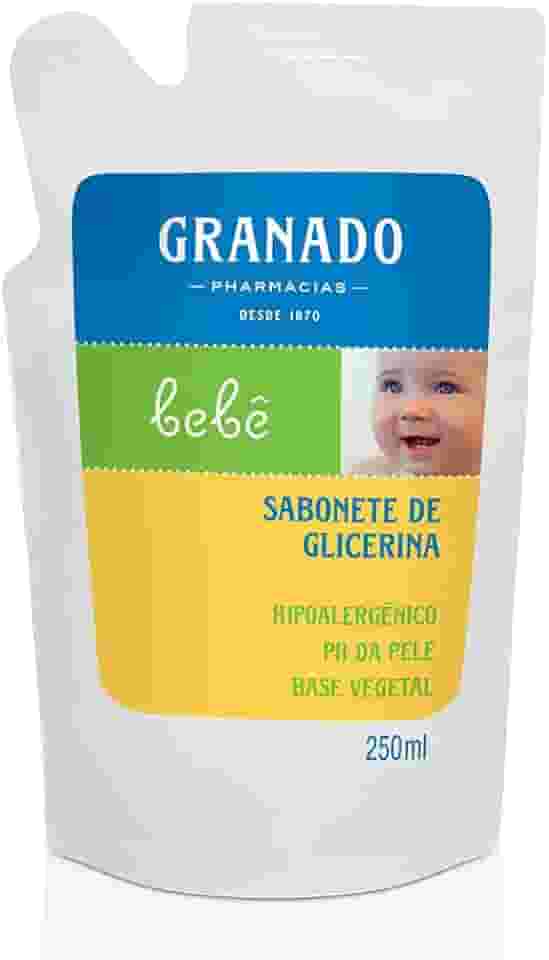 Granado Refil Sabonete Líquido Bebê, Tradicional, 250ml