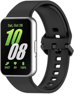 Pulseira inteligente de atividade física, pulseira preta