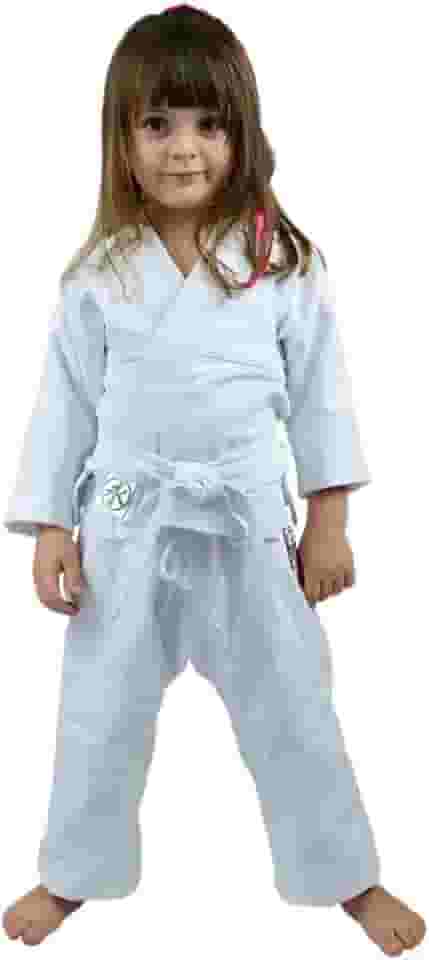 Keiko, Kimono Reforçado Juvenil, Unissex, Branco, M2