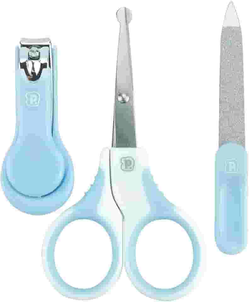 Pimpolho Kit de Cuidado com Bebe 3 Peças Azul