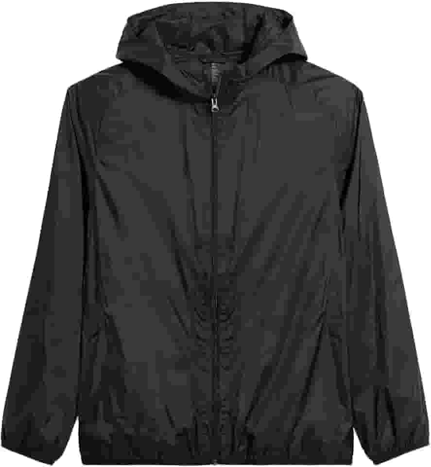 Jaqueta Corta Vento Impermeável Masculino Leve e Confortável Estilo Casual Liso Hyve