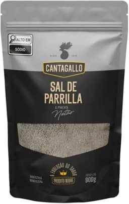 Sal de Parrilla e Pimenta by Netao 900g