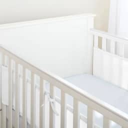 Tela Respirável Para Berço, Baby Deluxe, Branco
