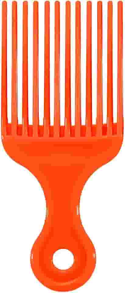 Condor, Pente Garfo, Dentes Estreitos, Dá Volume, Cabelos Crespos ou Cacheados, Multicor