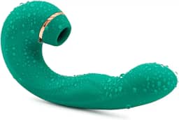 Vibrador Sugador com Língua de 9 Modos de Vibração Sucção e Lambida