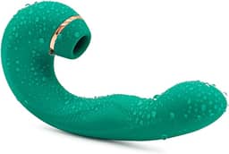 Vibrador Sugador com Língua de 9 Modos de Vibração Sucção e Lambida