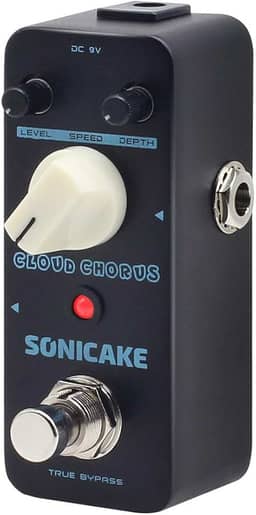 SONICAKE Pedal Chorus Pedal Chorus Guitar Pedal Efeitos Guitarra Pedal Classic Bbd Analógico True Bypass