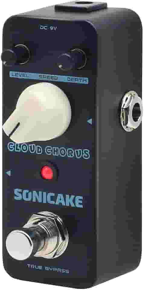 SONICAKE Pedal Chorus Pedal Chorus Guitar Pedal Efeitos Guitarra Pedal Classic Bbd Analógico True Bypass