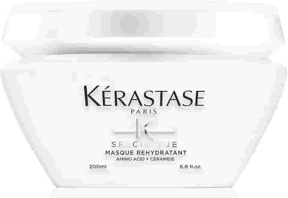 Kérastase Máscara Specifique Masque Réhydratant, Cabelos sensibilizados, Hidratação, Aminoácido, Ceramidas, 200 ml