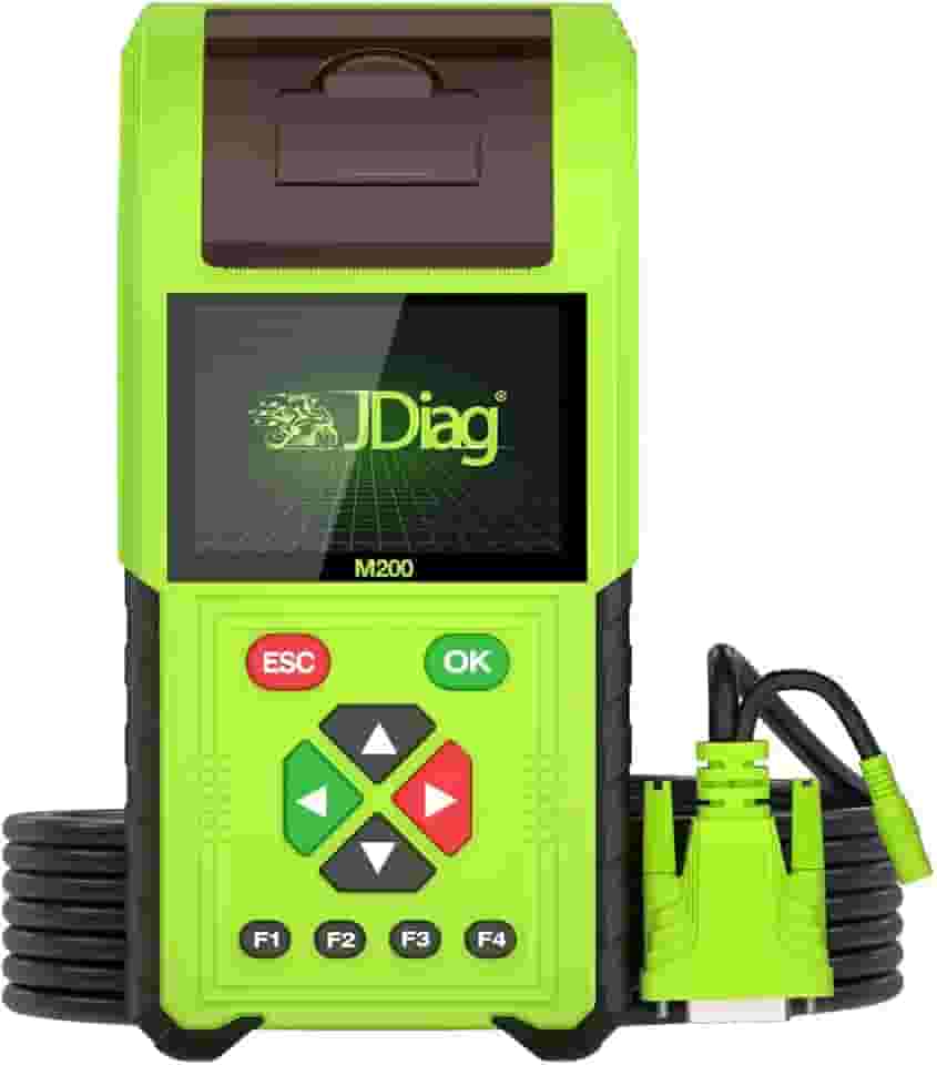 Scanner de diagnóstico de motocicleta TopDiag M200 2023 Moto Fault Code Reader Testador de bateria Ferramenta Motoscan (versão completa)