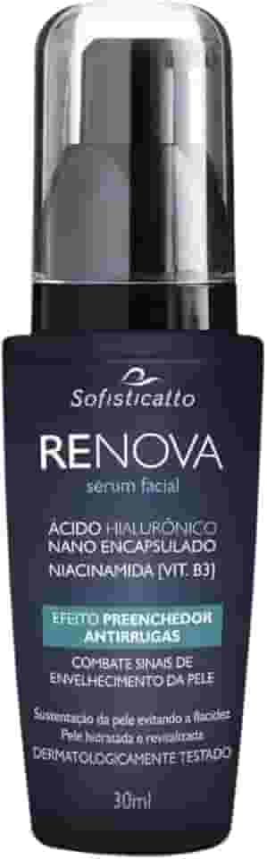 Sérum Facial AntiEnvelhecimento e Rugas Dia e Noite Renova