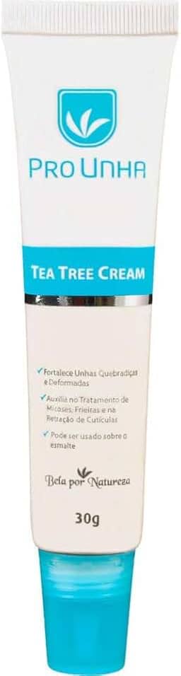 Fortalecedor de unhas pro unha tea tree Creme (30g)
