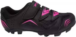 Sapatilha Ciclismo Mtb Bike Feminina Tsw New Fit Preta/pink 35/36/37/38br