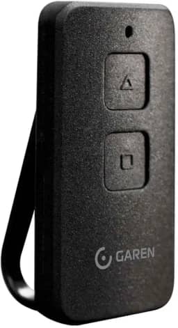 Controle Remoto TX Max Garen com 2 botões para Acionamento de Portão, Alarme, Cancelas e Dispositivos Receptores 433,92Hz