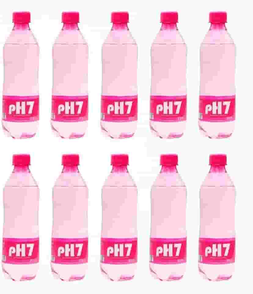 ÁGUA MINERAL NATURAL COM GÁS PH-7, 500ml, Embalagem com 12 Unidades, Líquido, Garrafa Plástica PEAD, Água Mineral Natural Gaseificada