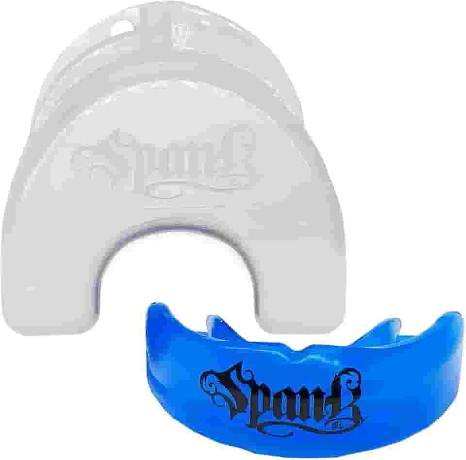 Protetor Bucal Arcada Superior Profissional Moldável - AZUL - Spank