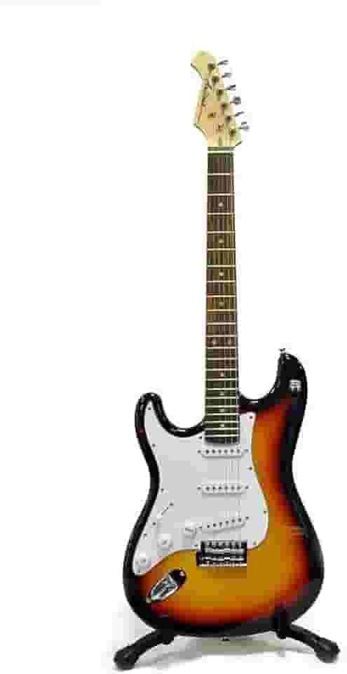 Guitarra STG-003/M LH 3 Tone Sunburst (para canhoto) Aria