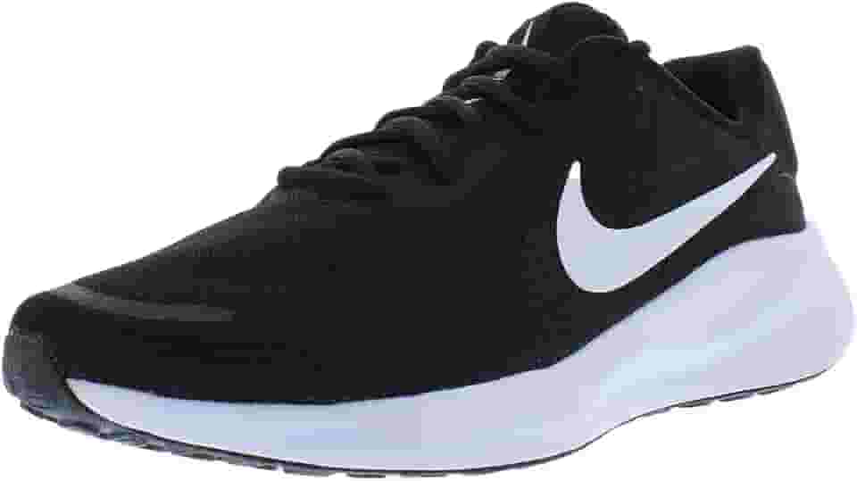 Tênis de corrida feminino Revolution 7 Road (extra largo) (FZ6829-001, preto/branco)