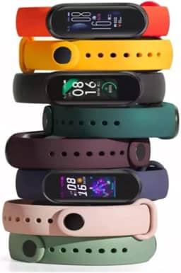 Pulseira para Mi Band 6 Xiaomi Kit com 8 unidades