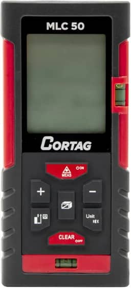 Trena a laser leitura até 50 metros com bolsa protetora - MLC 50 - Cortag