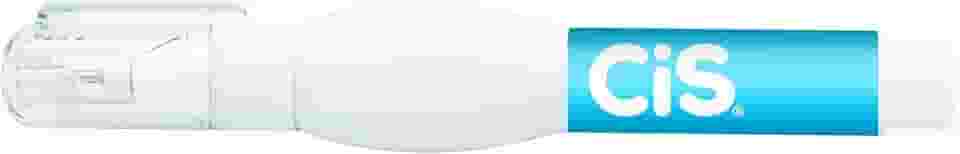 Caneta Corretiva Ponta Metal 7ml, CIS, 31.0102, Branca, Blister c/1 unidade