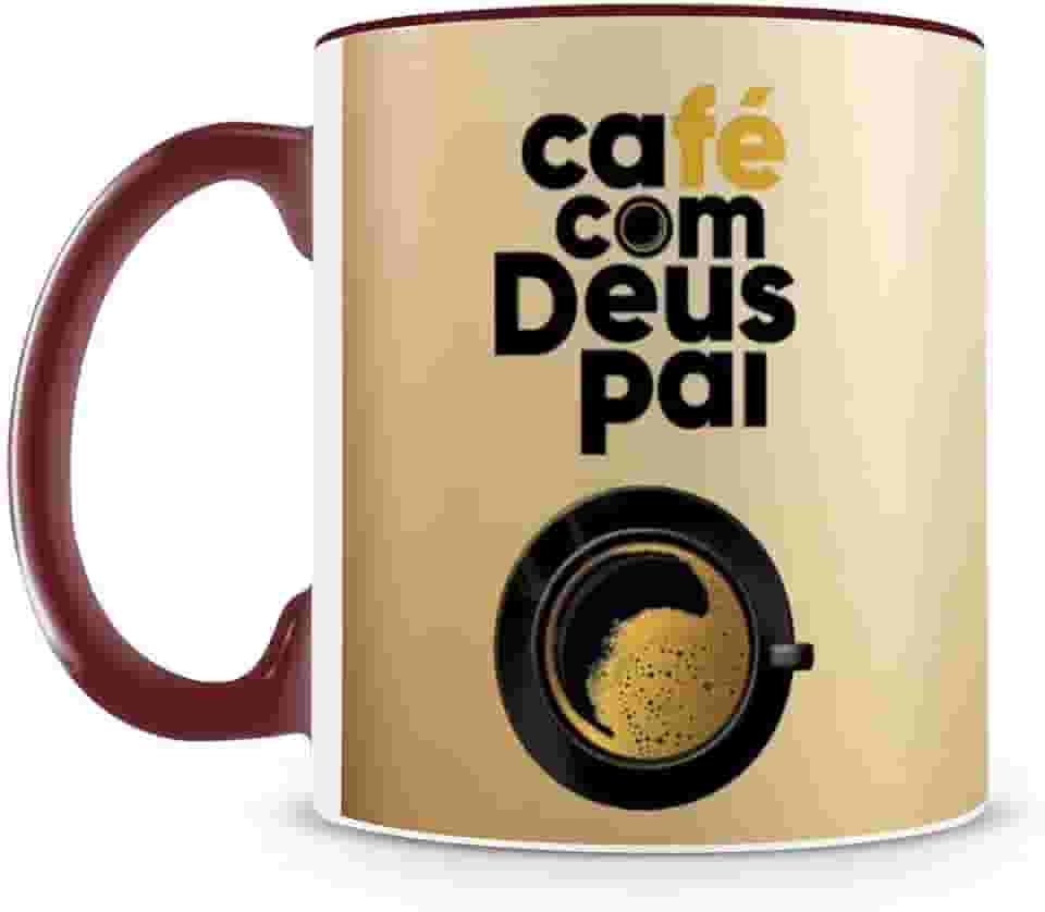 Caneca Café com Deus Pai