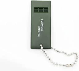 Apito esportivo de sobrevivência de três frequências - Apito de segurança de emergência alto de 120 dB para esportes ao ar livre, caminhadas, acampamento, árbitro, treinamento, aviso de tempestade