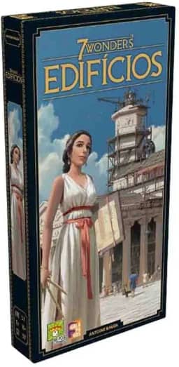 Galápagos, 7 Wonders (2ª Edição) Edifícios (Expansão), Jogo de Tabuleiro para Amigos, 3 a 7 jogadores, 30 minutos por partida