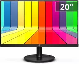 Monitor 20" LED, Widescreen, 75Hz, 2ms, HD+ 1600x900, HDMI, VGA, VESA, Ajuste de inclinação - 3green M200WHD