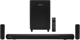 Kit Caixa de Som e Soundbar Bluetooth 5.1 Canais 280W RMS e Woofer 6.5" Bivolt Compatível HDMI ARC, USB, AUX Optico Caixa de Som Som para TV, Cinema em Casa e Jogos