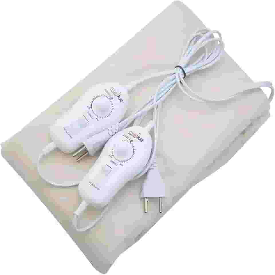 Lençol térmico elétrico casal 220v Sulterm certificado INMETRO unico Beige 1,38 x 1,88 m