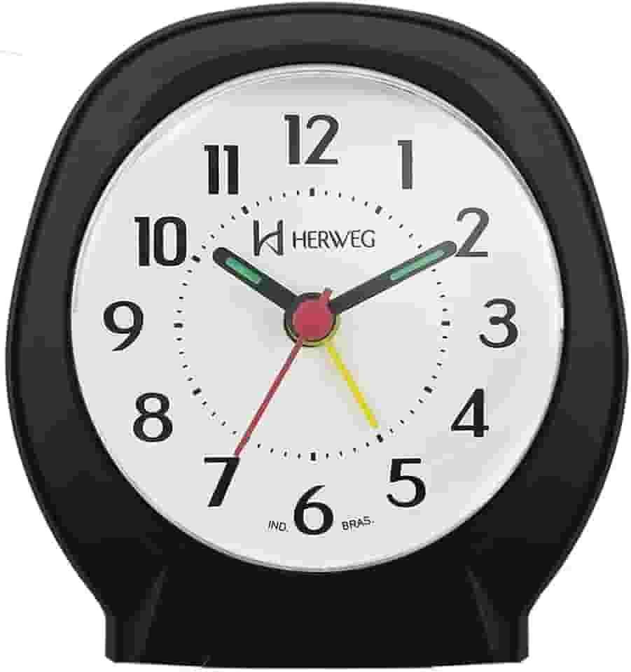 Despertador Quartz Preto