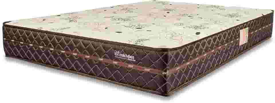 Colchão Viúva Firme Espuma D33 Antialérgico Certificado Bege 128x188x24cm - BF Colchoes