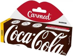 Hidratante Labial Carmed Coca Cola Marrom 10g